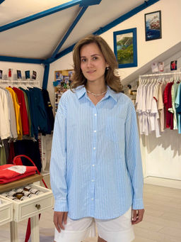 Рубашка женская Blue Stripes - Captain's mate фото 6