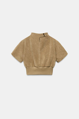 TOP 100% PIEL ANTE / Arena - Zara фото 4