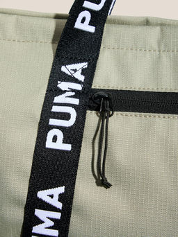 Женский тоут PUMA AT ESS Shopper Артикул 4558176, светло-зеленый