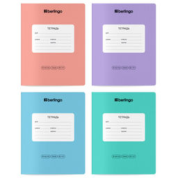 Цена за 2 шт. Тетрадь 18л. Berlingo линия "Instinct. Ассорти" (CBl_18200) блок 80г/м2, обложка - мелованный картон