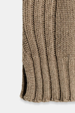WOOL BLEND HIGH-NECK GILET - Zara фото 6