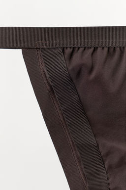 SILK BLEND BRIEFS WITH ELASTICATED TRIMS - Zara фото 6