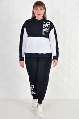 Арт.2310 Костюм женский 46-54 (5шт.) Цвет:синий, белый