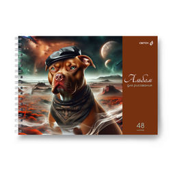 Светоч А234 Альбом для рисования, 100 г/м2 A4 29.5 х 21 см 5 шт. на гребне 48 л. 01621 МИКС Для тебя