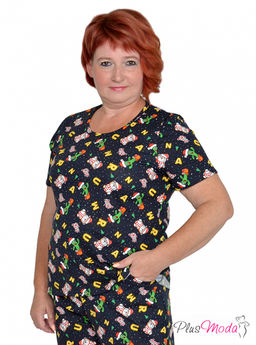 Футболка Модель №1303 размеры 44-84 - Plusmoda фото 8