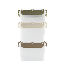 51570 WERNER Набор из 3 контейнеров Ramo с защелками 2x0,7 л, 0,4 л.  фото 2