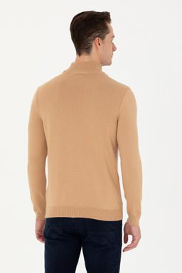 U. S. Polo Assn Мужской базовый свитер песочного меланжа - U.s. polo assn фото 19
