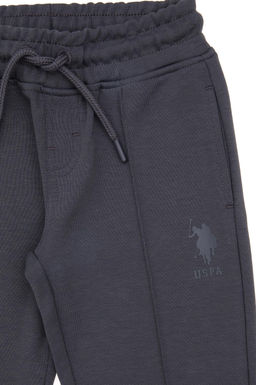 Спортивные штаны антрацитового цвета для мальчика Неожиданная скидка в корзине - U.s. polo assn фото 4