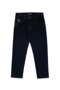 Erkek _ocuk Koyu Mavi Jean Pantolon - U.s. polo assn фото 6