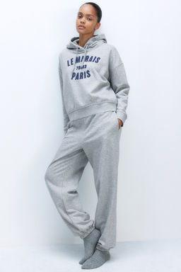 Sudadera con capucha y motivo de texto - H&m фото 2