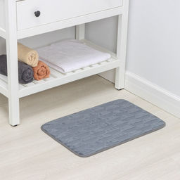 Коврик для ванной и туалета SAVANNA Стоун, 40?60 см, серый  фото 6