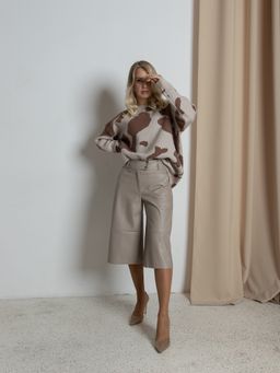 кюлоты из экокожи 4461-0603 - Трика фото 3