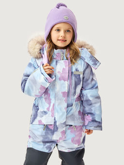 Комбинезон 8з1626 лаванда/серый