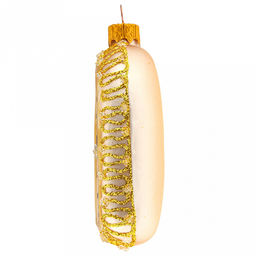 Елочная игрушка фигурка стеклянная Часики h10,5см, ручная художественная роспись, подарочная упаковка (Россия) - Домашняя мода фото 3