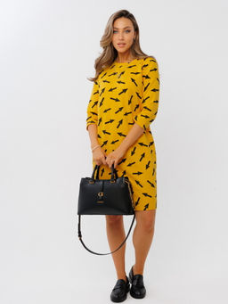 Платье женское П-194 (футер 2х нитка пенье г/к) Изумруд