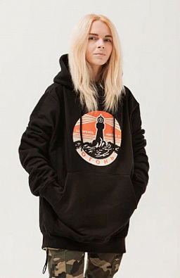 Худи ЗАПОРОЖЕЦ Ogon DEEP BLACK  фото 4