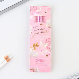 Ручка шариковая, синяя паста, 1.0 мм, с шейкером, металл С 8 марта