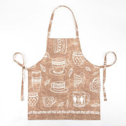 Фартук Доляна Cup of tea 60х65см, 100% хлопок, 164 г/м2  фото 4