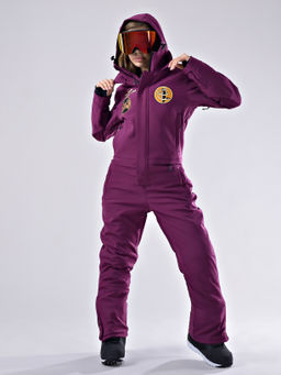 Женский зимний сноубордический комбинезон Alpha Endless 222/220730 RRG Бордовый