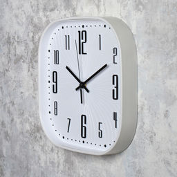 Часы настенные 30 см белые / Y8030T19-3 /уп 20/ - ГалеонТрейд фото 8