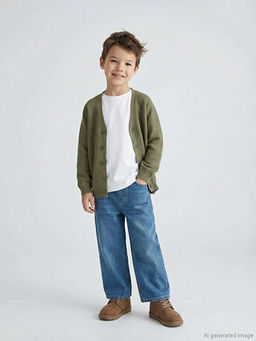 Loose Fit Erkek ?ocuk Jean Pantolon