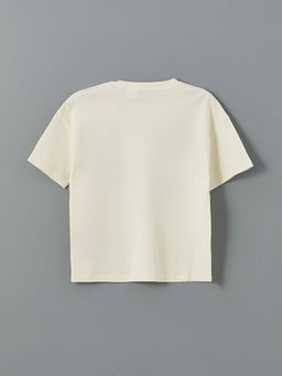 Bisiklet Yaka Hot Wheels Bask?l? Erkek ?ocuk Ti??rt