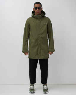 Парка спортивная мужская с капюшоном softshell цвета хаки 9565Kh - Mtforce фото 2