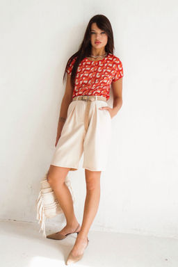 Блуза с коротким рукавом - Martichelli фото 19