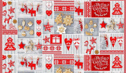 Рушник 50*150 см, рогожка, хлопок 100 % (Чудеса)