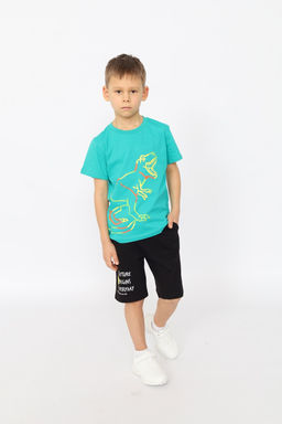 CRB wear/CSKB 70491-22-412 Шорты для мальчика,черный/Ex.Cherubino  фото 4