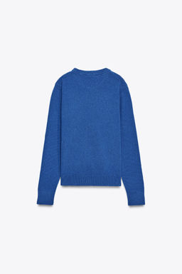 CASHMERE AND WOOL BASIC SWEATER - Zara фото 7