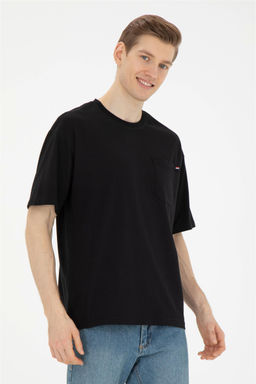 Мужская черная футболка - U.s. polo assn фото 4