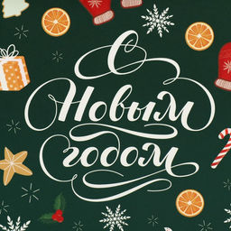 Цена за 2 шт. Коробка подарочная новогодняя складная «С Новым годом», 15×15×15 см