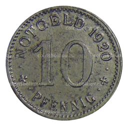 10 пфеннигов 1920 года Германия  Нотгельд Липштадт