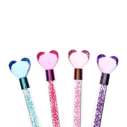Цена за 48 шт. Ручка-прикол Блеск Сердце, гелевая, МИКС - Simaland фото 5