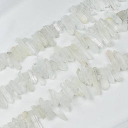 Бусины для украшений из Горного Хрусталя 35 см