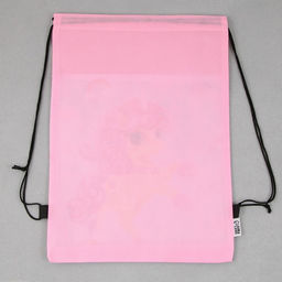 Сумка для обуви Радужный единорог, нетканное полотно, размер 41х31 см - Artfox study фото 4