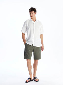 Regular Fit K?sa Kollu Arm?rl? Erkek G?mlek