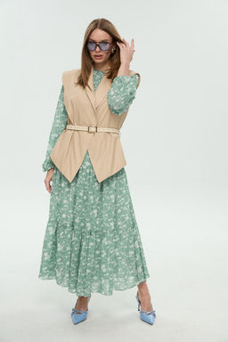 Жилет NIKVA н1027-5 крем-брюле