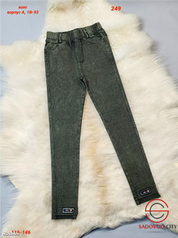 Детские брюки с высокой посадкой