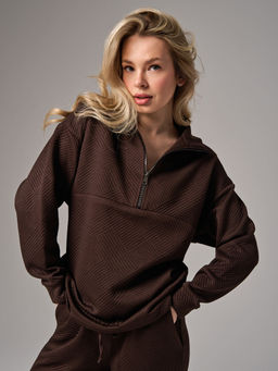 Костюм в стиле спорт-шик Жаккард - Оптима фото 7