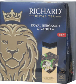 Richard. Бергамот и Ваниль карт.упаковка, 100 пак.