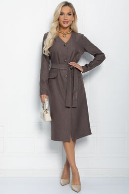 Платье Бруклин (коричневое) П11365 - Lt collection фото 7