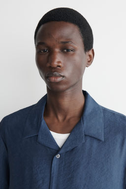 CAMISA CON CUELLO ABIERTO - H&m фото 4