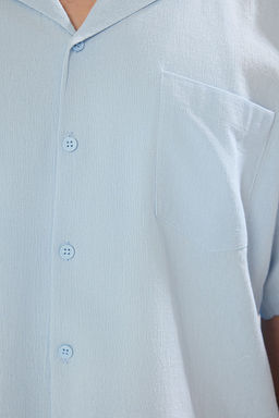 TRENDYOL MAN Yesil Oversize Fit Yazl?k Pamuklu Gomlek TMNSS23GO00080 - Trendyolmilla фото 23