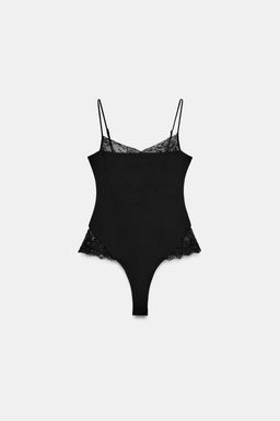 POLYAMIDE LINGERIE BODYSUIT - Zara фото 9