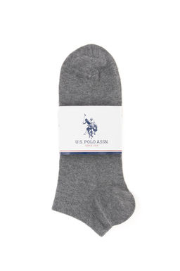 Мужские серые меланжевые носки-сапожки Неожиданная скидка в корзине - U.s. polo assn фото 4
