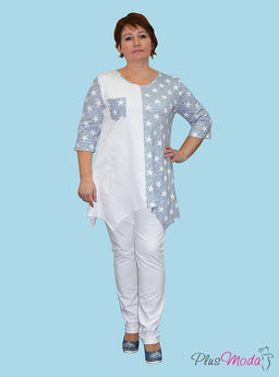 Туника Модель №15 размеры 52-64