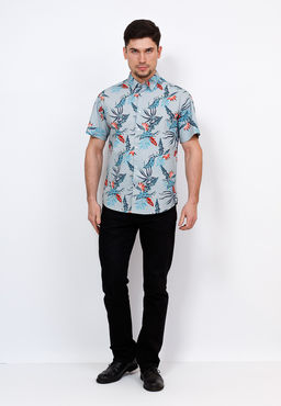 Сорочка мужская короткий рукав CASINO c323/05/5892/Z/C/1  фото 4