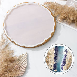 Молд Доляна «Эстель», силикон, d=34 см, прозрачный